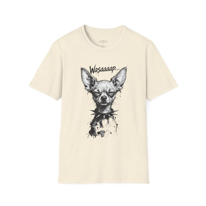 Chihuahua 'Wasaaaap' Graphic T-Shirt — Funny Dog Tee for Pet Lovers