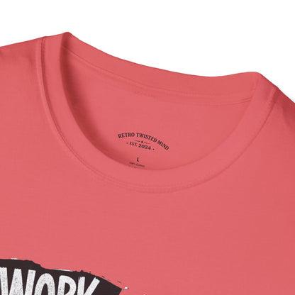 Cat Graphic T-Shirt — "I Work Hard So My Cat Can Live the Lifestyle I Deserve"