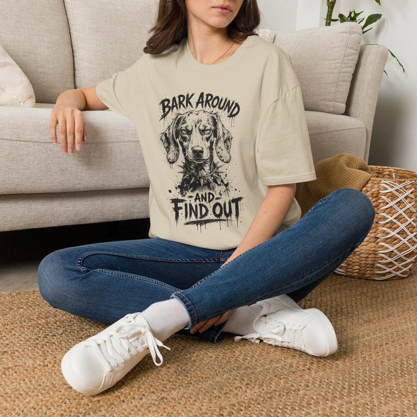 Bark Around and Find Out Dog T-Shirt
