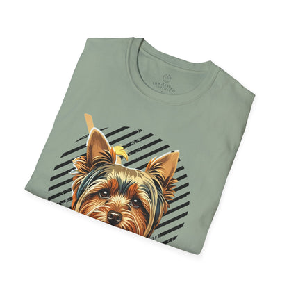 Pure Love Yorkie Unisex Softstyle T-Shirt - Perfect Gift for Dog Lovers