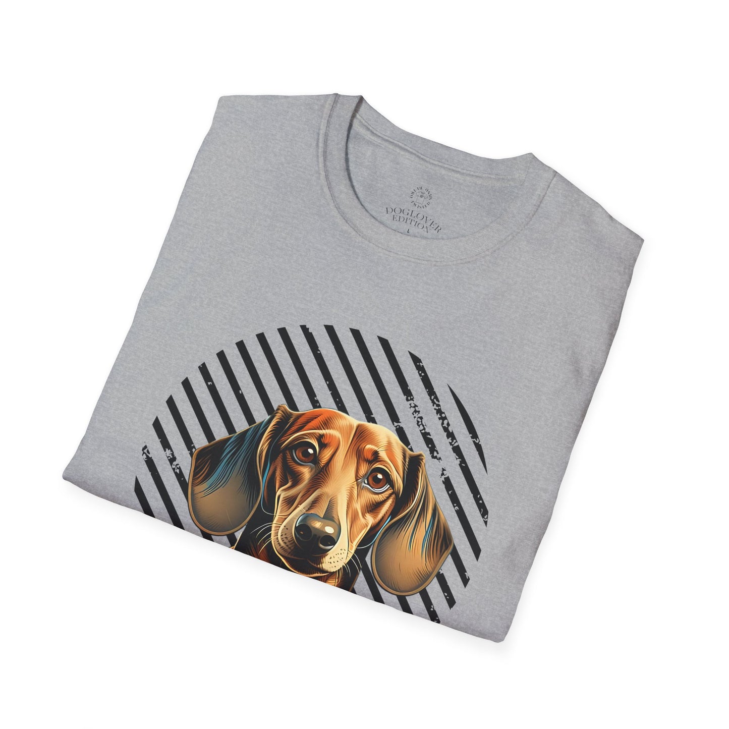 Pure Love Dachshund Unisex Softstyle T-Shirt - Perfect for Dog Lovers