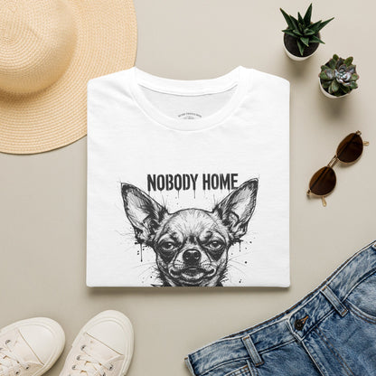 Chihuahua 'Nobody Home' Graphic T-Shirt