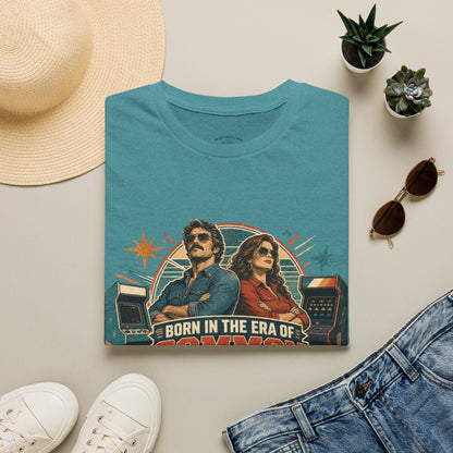 Born in the Era of Common Sense T-Shirt — Retro 70s Vintage Political Graphic Tee