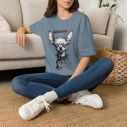 Chihuahua 'Wasaaaap' Graphic T-Shirt — Funny Dog Tee for Pet Lovers