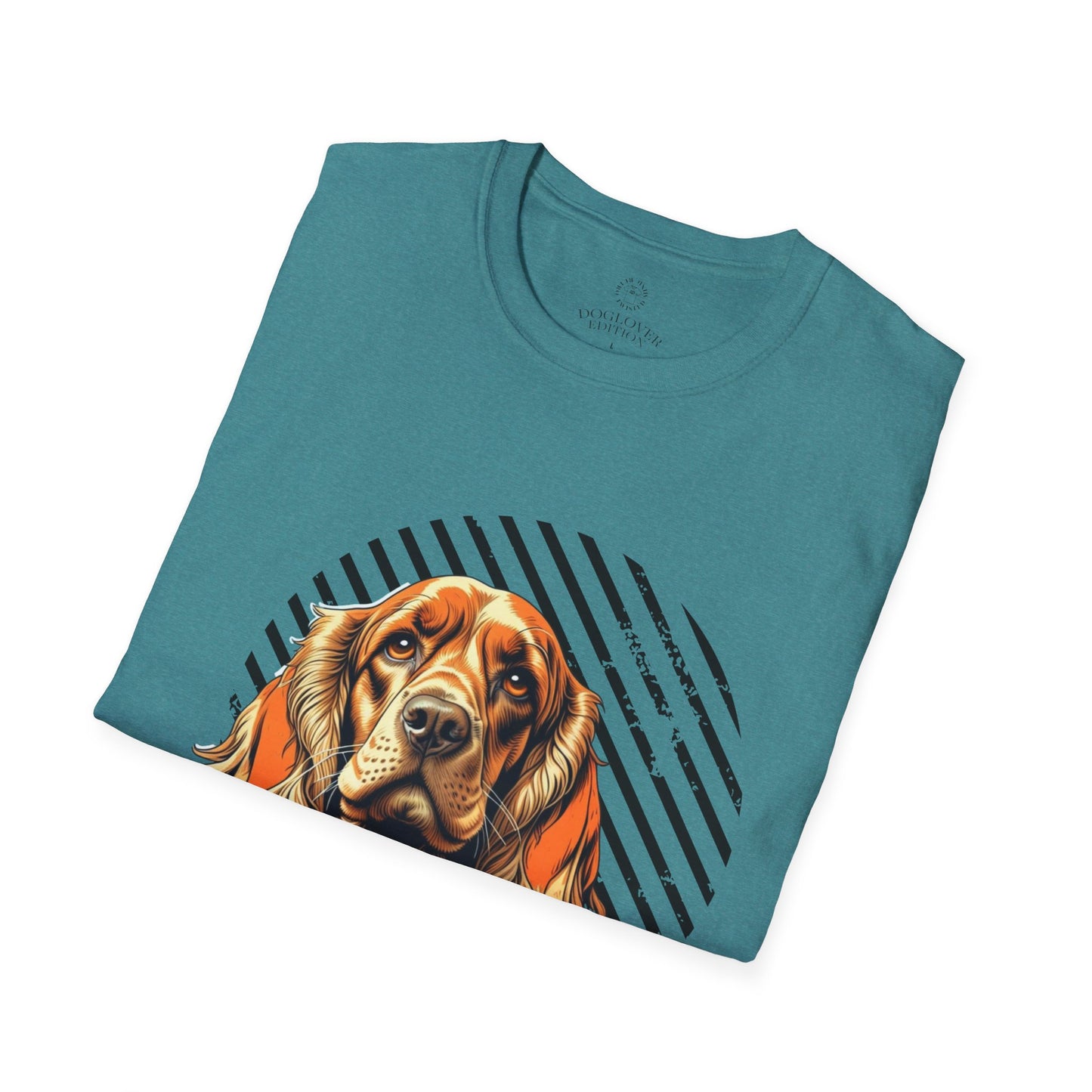 Pure Love Dog T-Shirt - Unisex Softstyle Tee for Dog Lovers