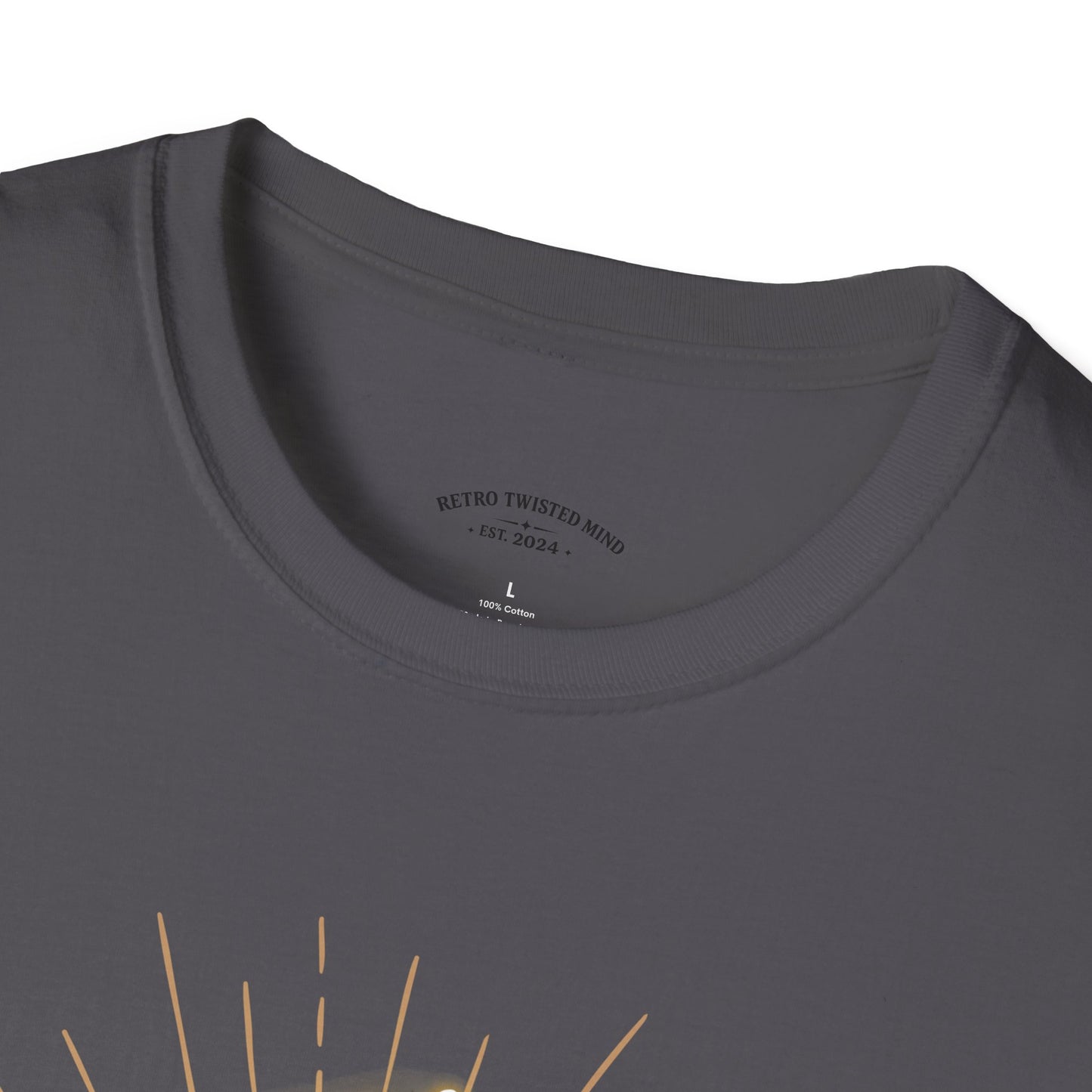Empowered Women Unisex Softstyle T-Shirt - Bold & Confident Design, queen. girl