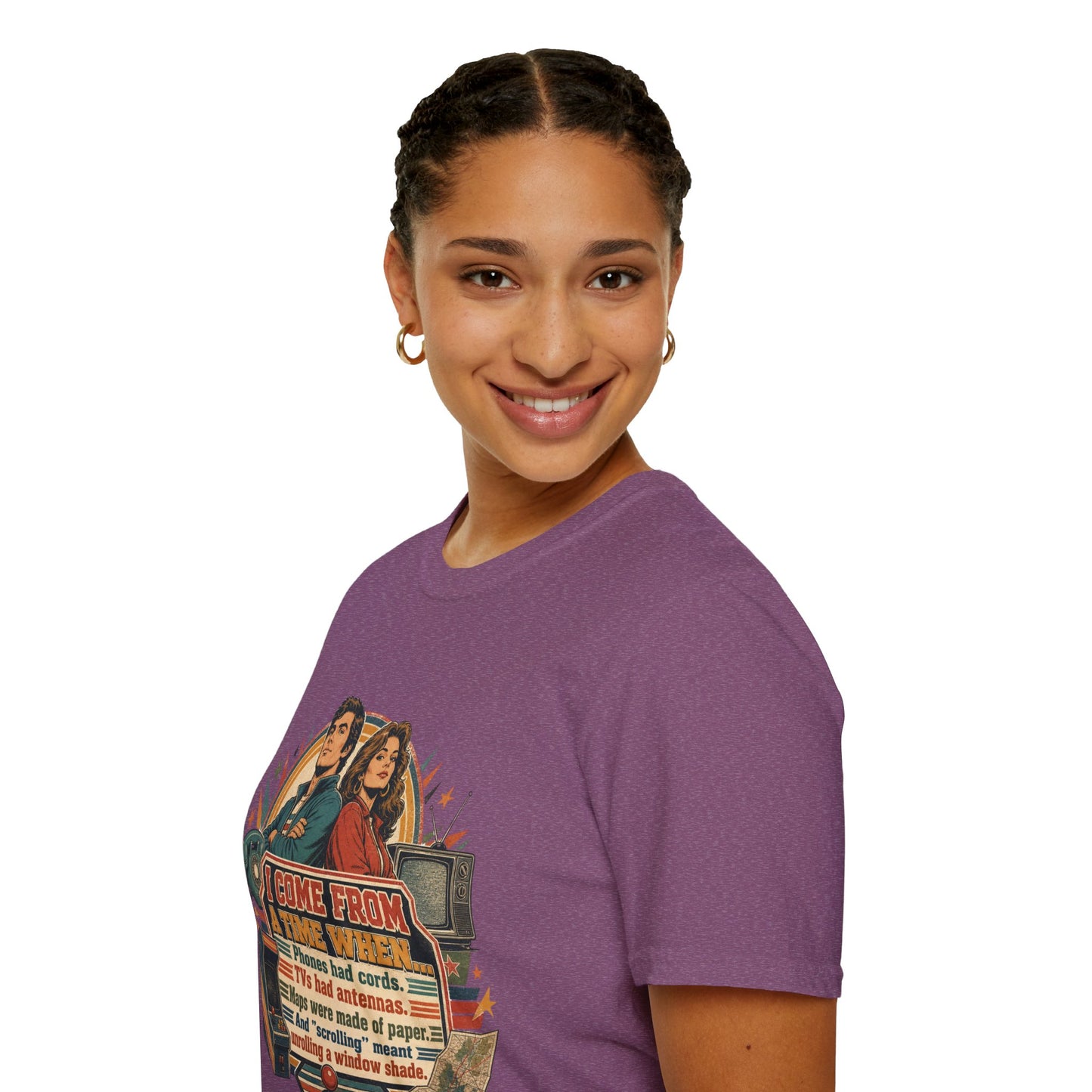 Vintage Road Trip T-Shirt — "I Come From A Time When" Retro Couple Graphic