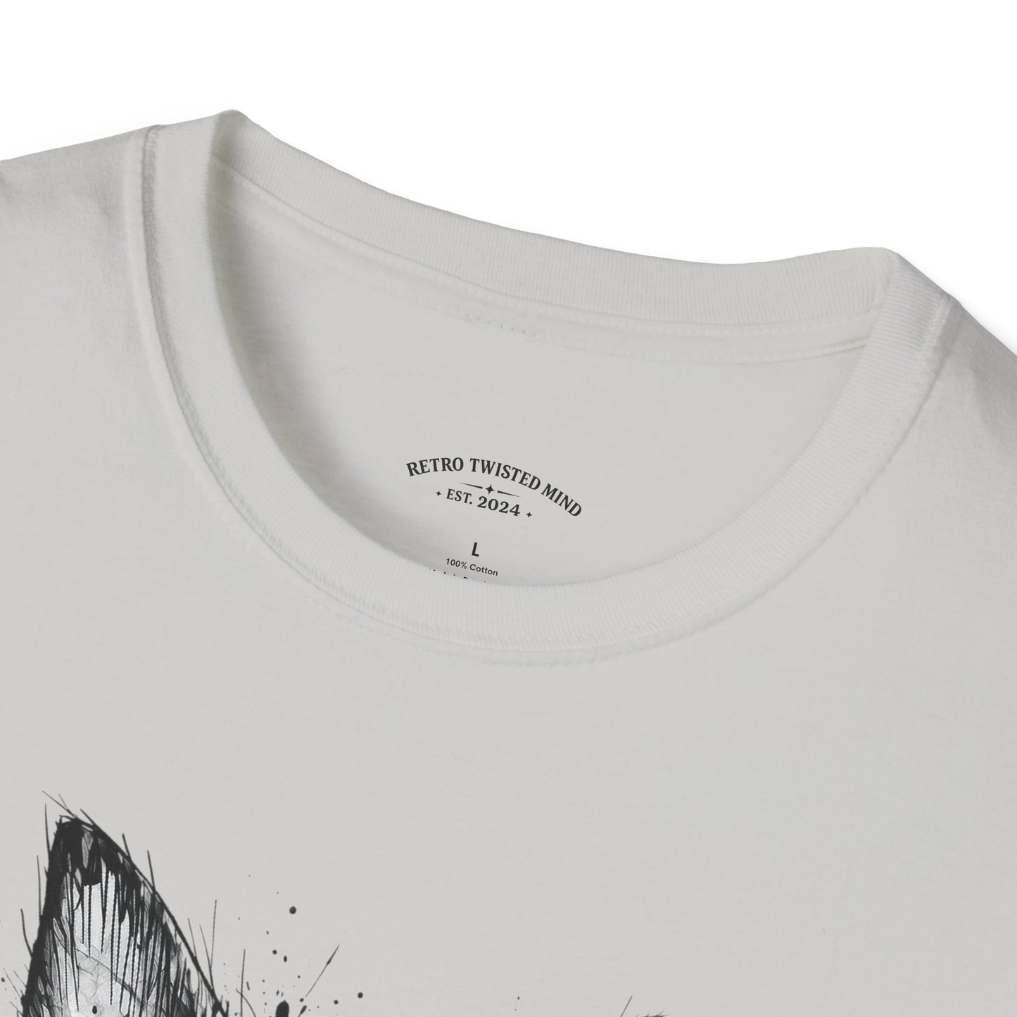 Chihuahua Portrait T‑Shirt — "I'm Not Here, That's an Illusion"