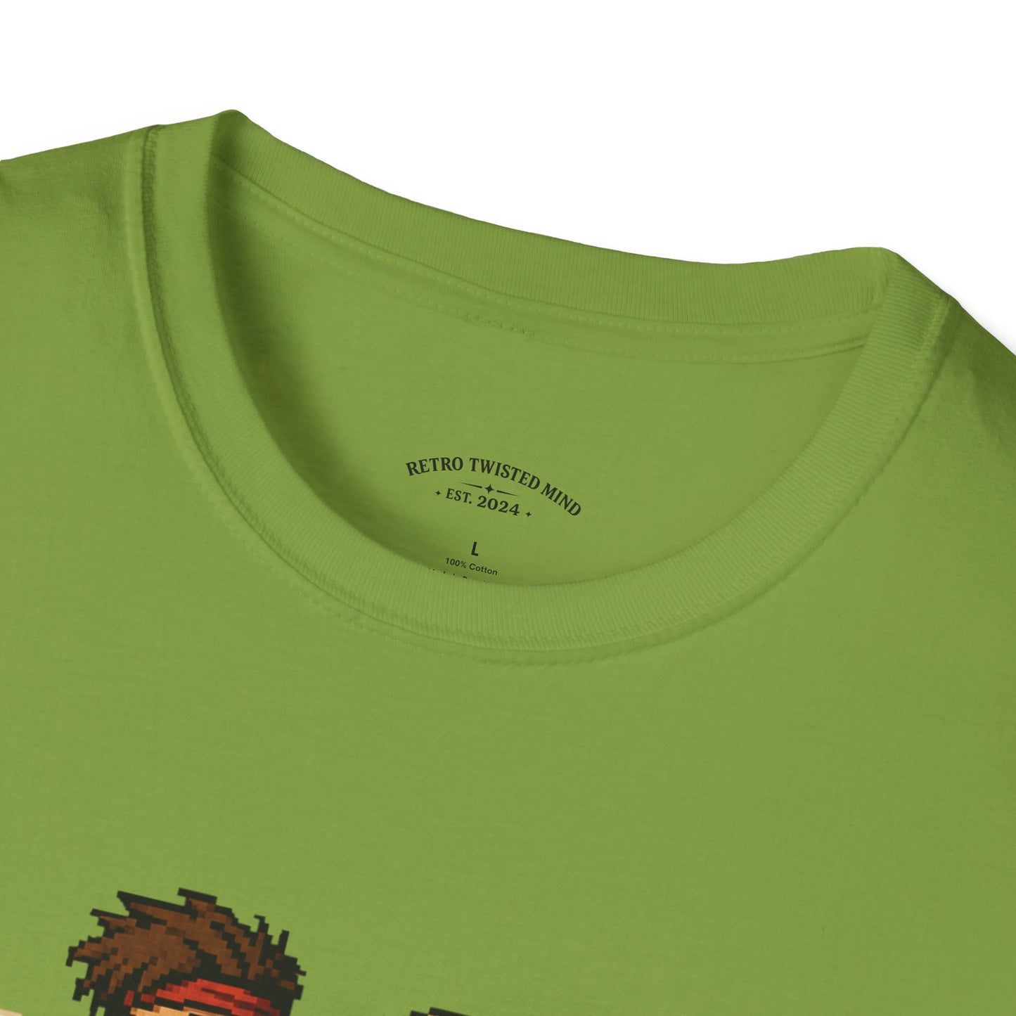 Retro Arcade Era T-Shirt — Pixel RPG Game Tribute