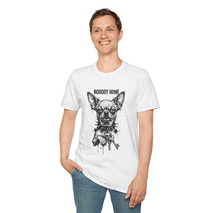 Chihuahua 'Nobody Home' Graphic T-Shirt