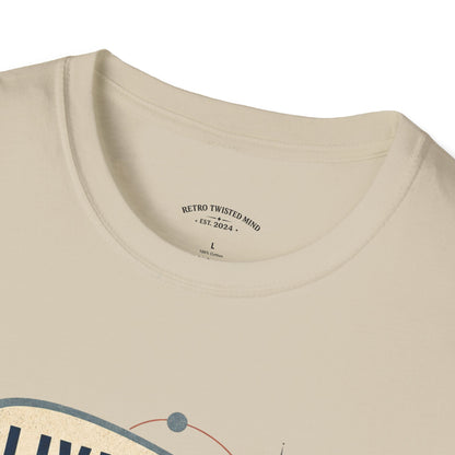 Cat T-Shirt — "Living with a Cat is Basically Having a Furry CEO" Retro Graphic