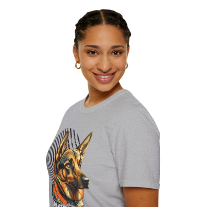 German Shepherd Pure Love Unisex Softstyle T-Shirt .dog