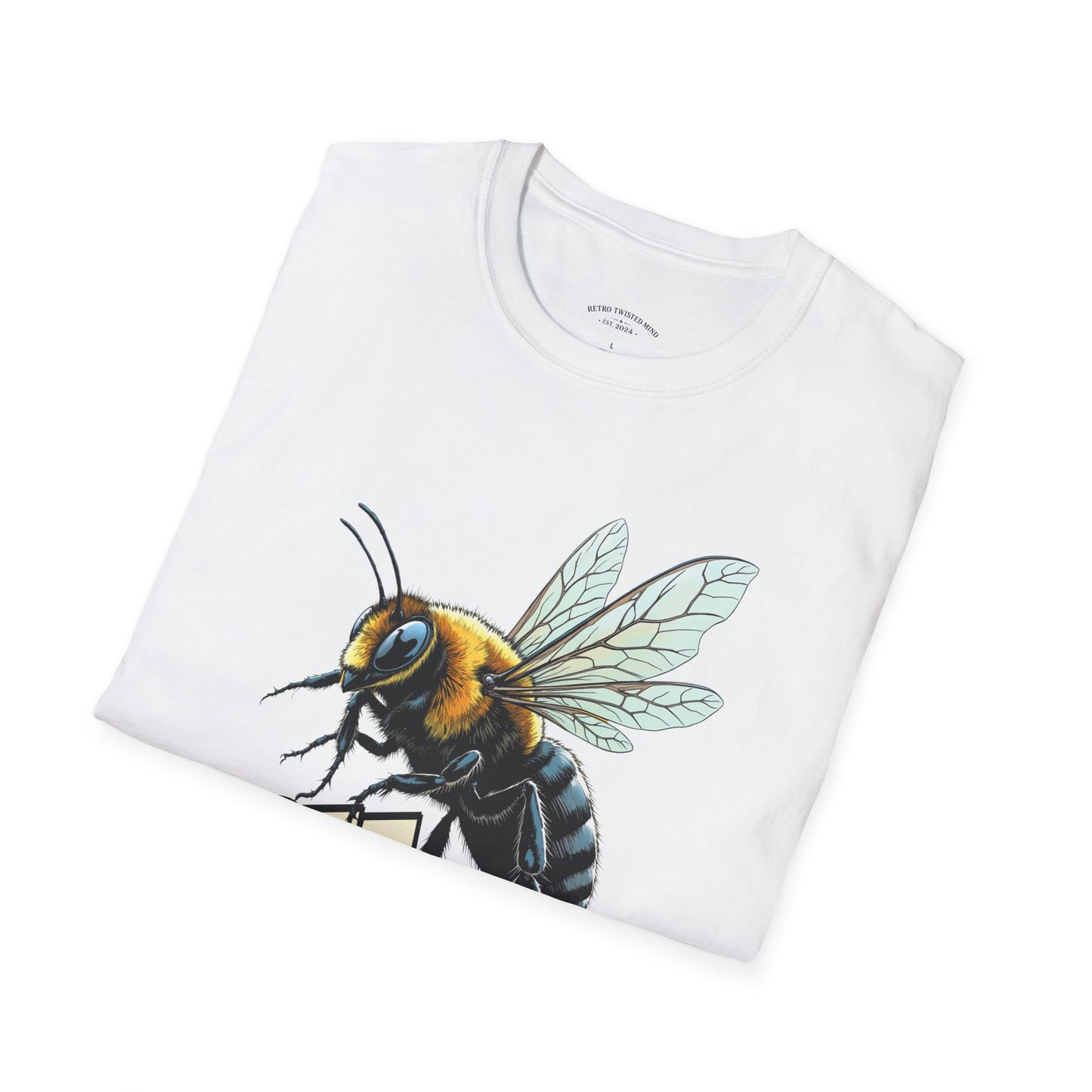 Bee Happy T‑Shirt — Cute Bumblebee Graphic Tee