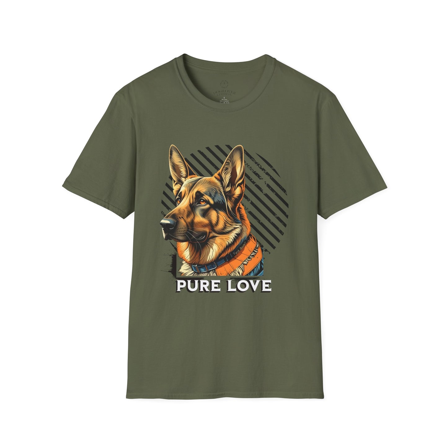 Pure Love Dog Graphic Unisex T-Shirt