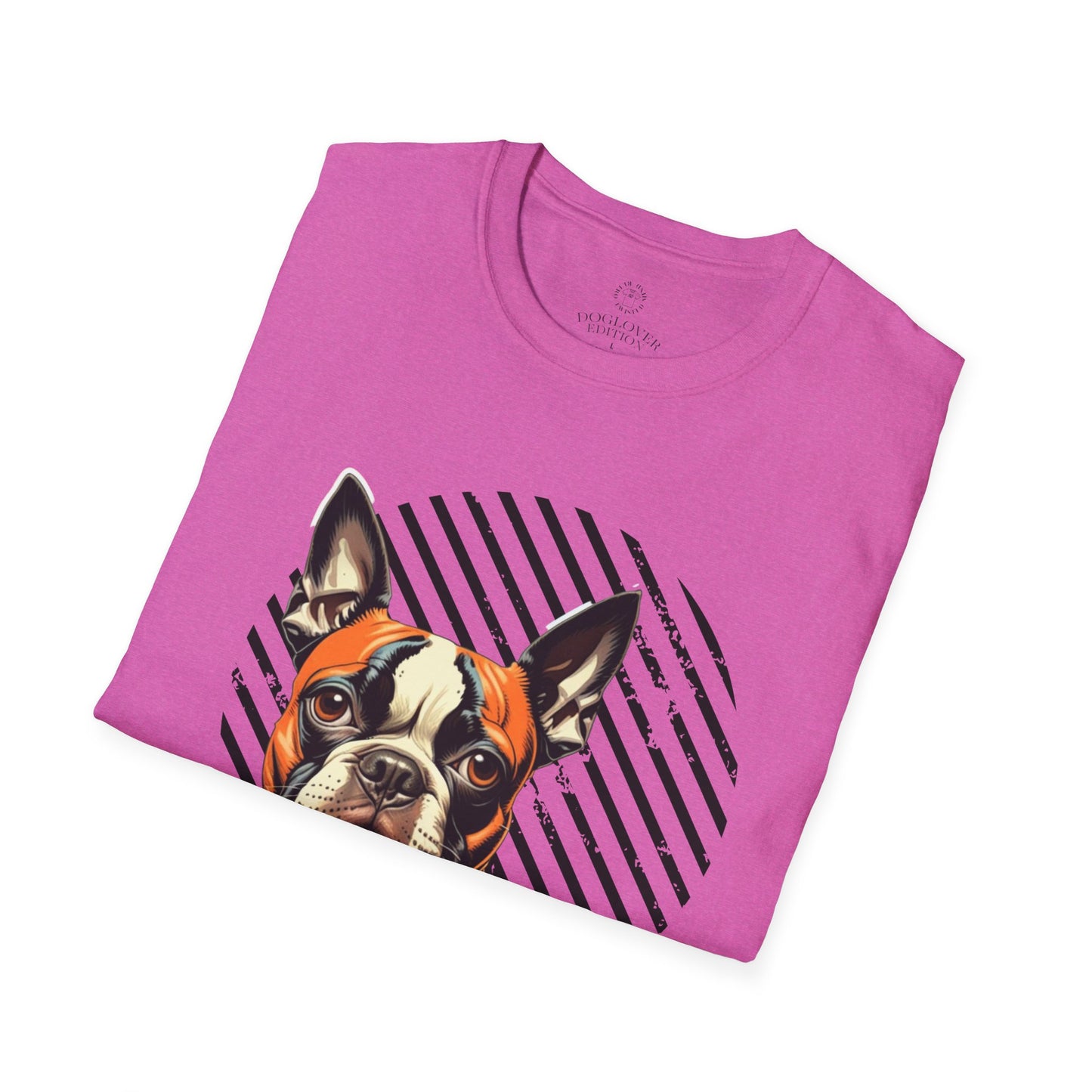 Pure Love French Bulldog T-Shirt | Unisex Softstyle Tee for Dog Lovers