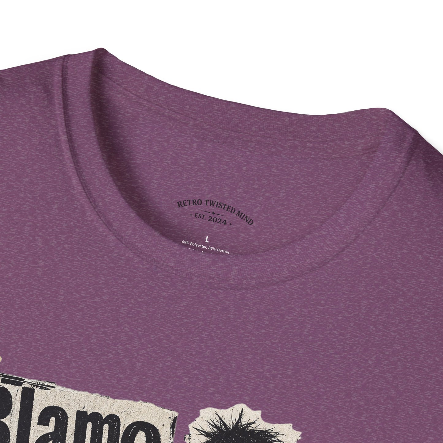 Blame the Owner Not the Dog T-Shirt - Funny Punk Dog Graphic Tee