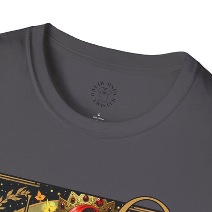 Enchanting Queen Graphic Unisex Softstyle T-Shirt,queen,girl