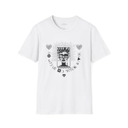 Graphic Tee — 'No Style, No Rules' Retro Portrait T‑Shirt