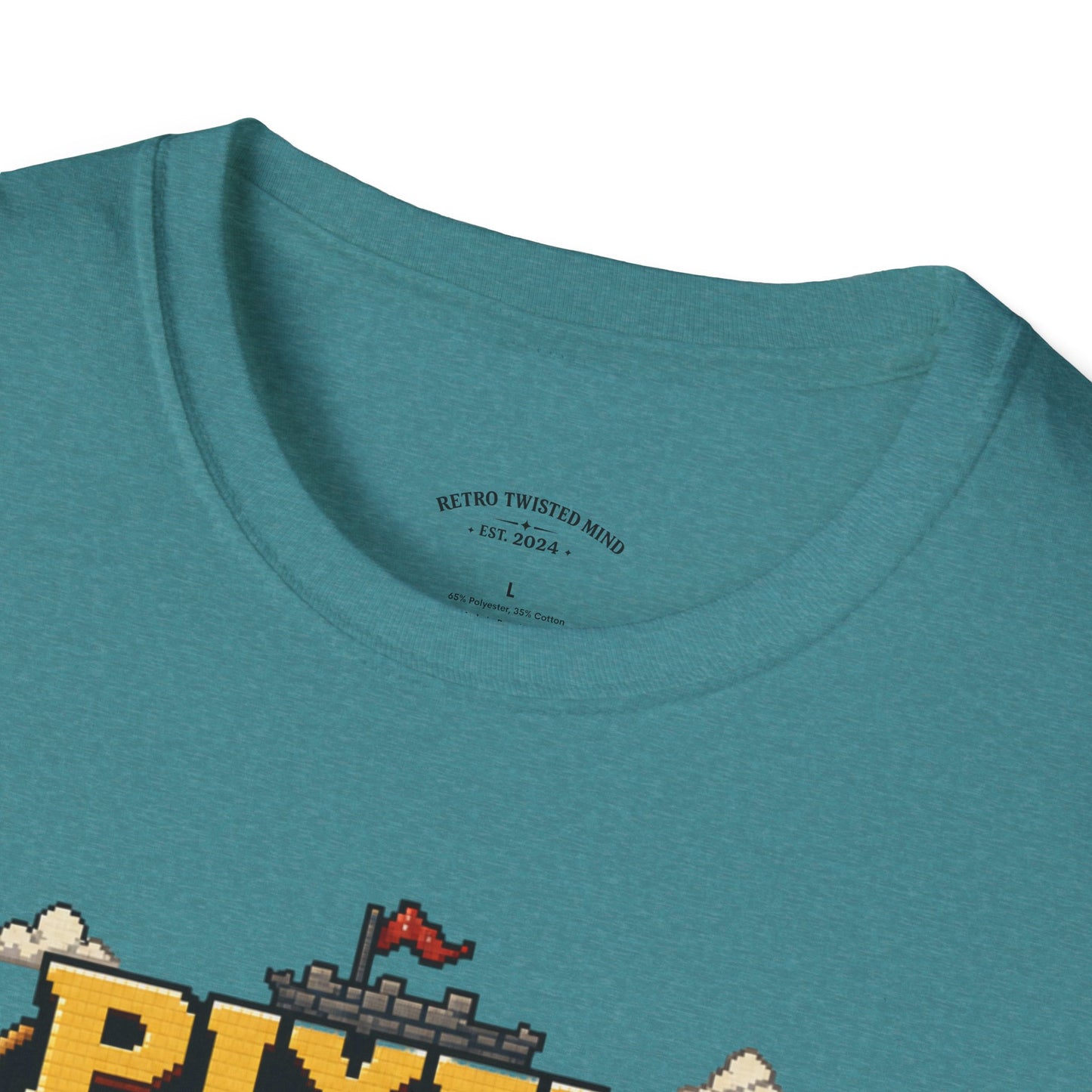 Pixels Built Legends T‑Shirt — Retro Gaming Nostalgia Tee