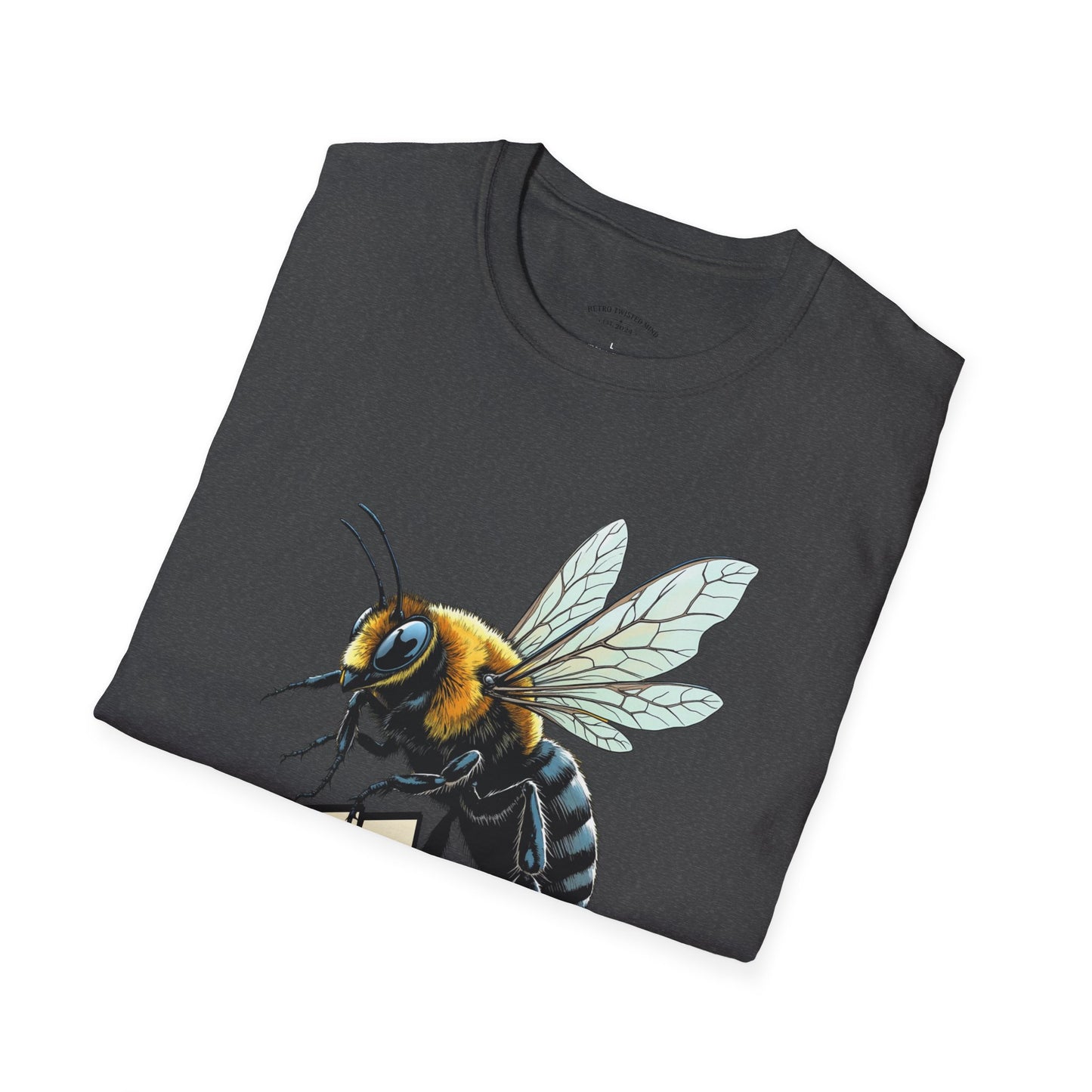 Bee Happy T‑Shirt — Cute Bumblebee Graphic Tee