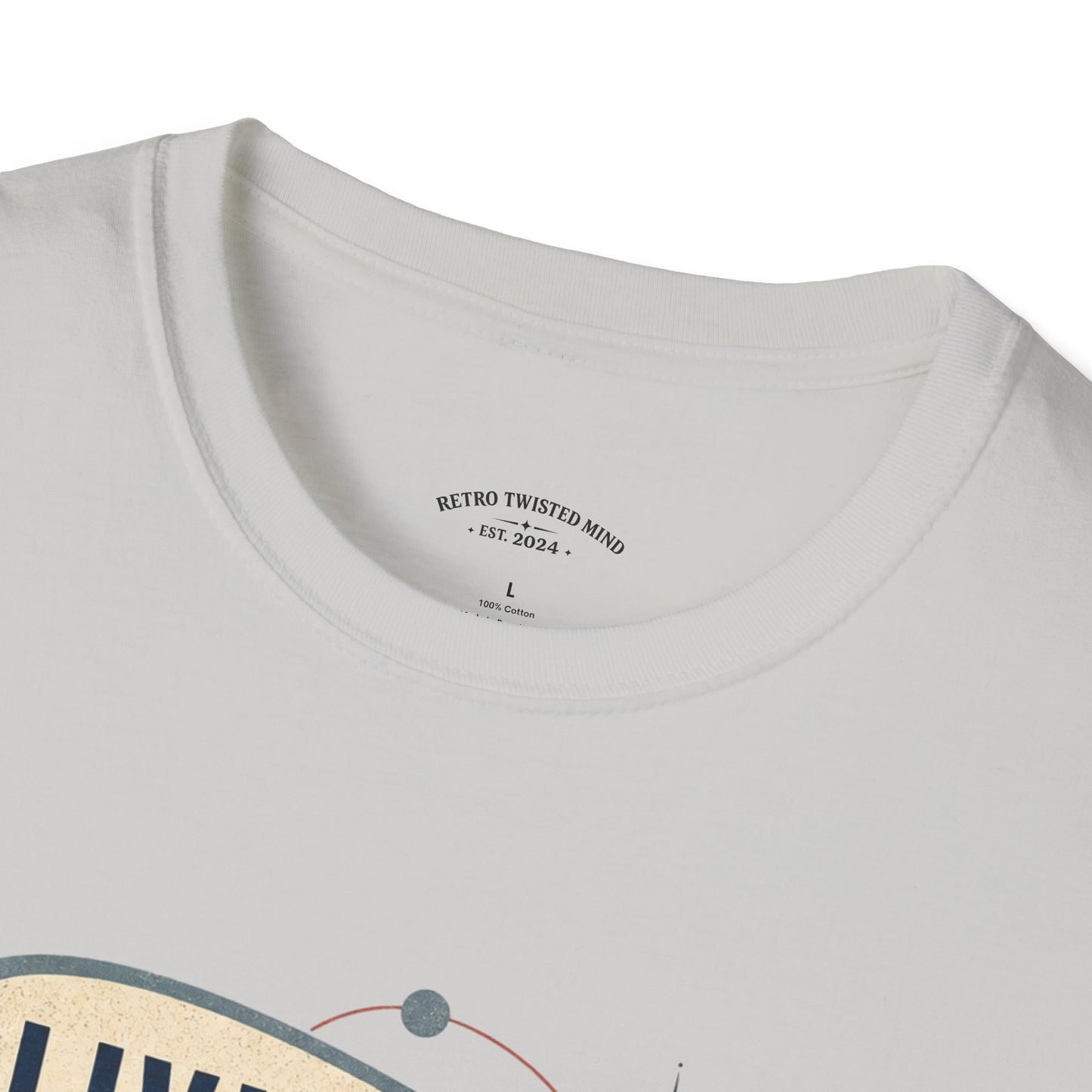 Cat T-Shirt — "Living with a Cat is Basically Having a Furry CEO" Retro Graphic
