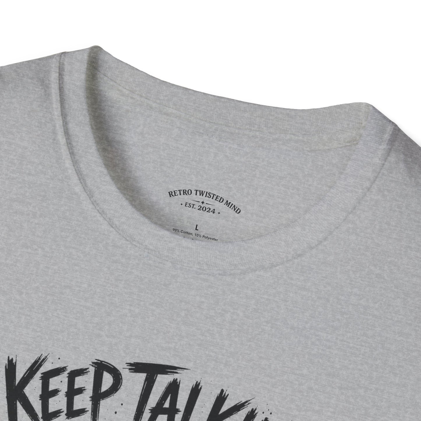 Keep Talking, I'm Judging Cat T-Shirt — Funny Grumpy Cat Graphic Tee