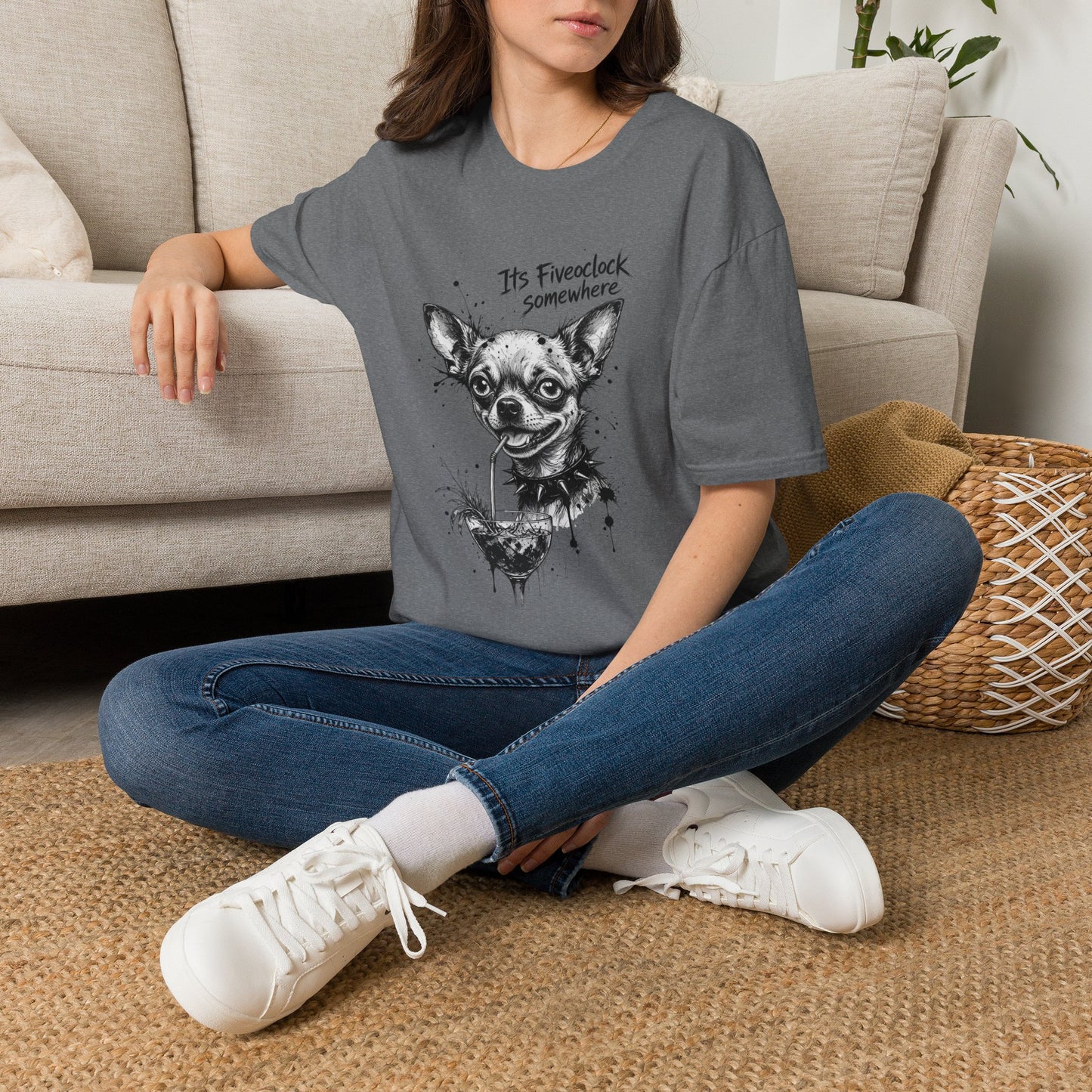 Chihuahua 'It's Five O'Clock Somewhere' T-Shirt