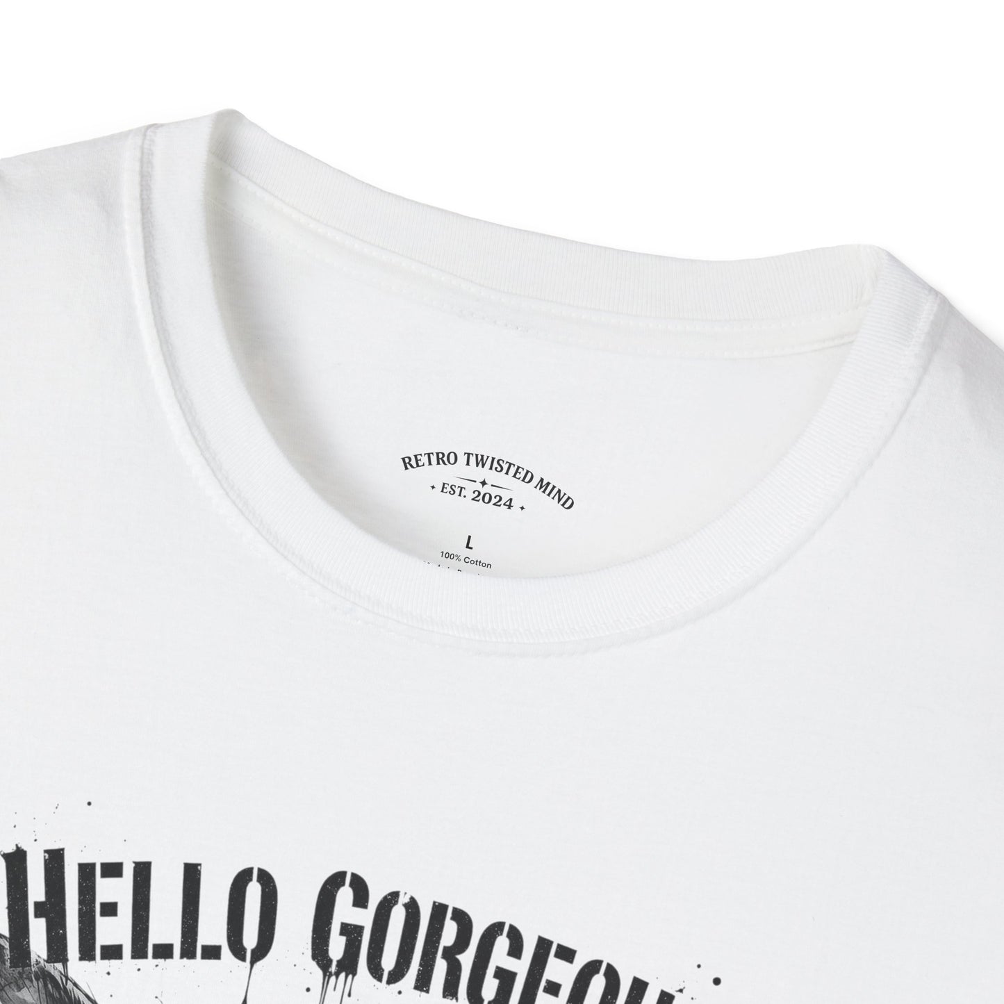 Chihuahua 'Hello Gorgeous' Tee - Cute Dog Graphic T-Shirt