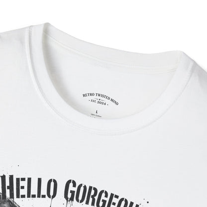 Chihuahua 'Hello Gorgeous' Tee - Cute Dog Graphic T-Shirt