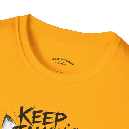Keep Talking I'm Taking Notes Cat T‑Shirt