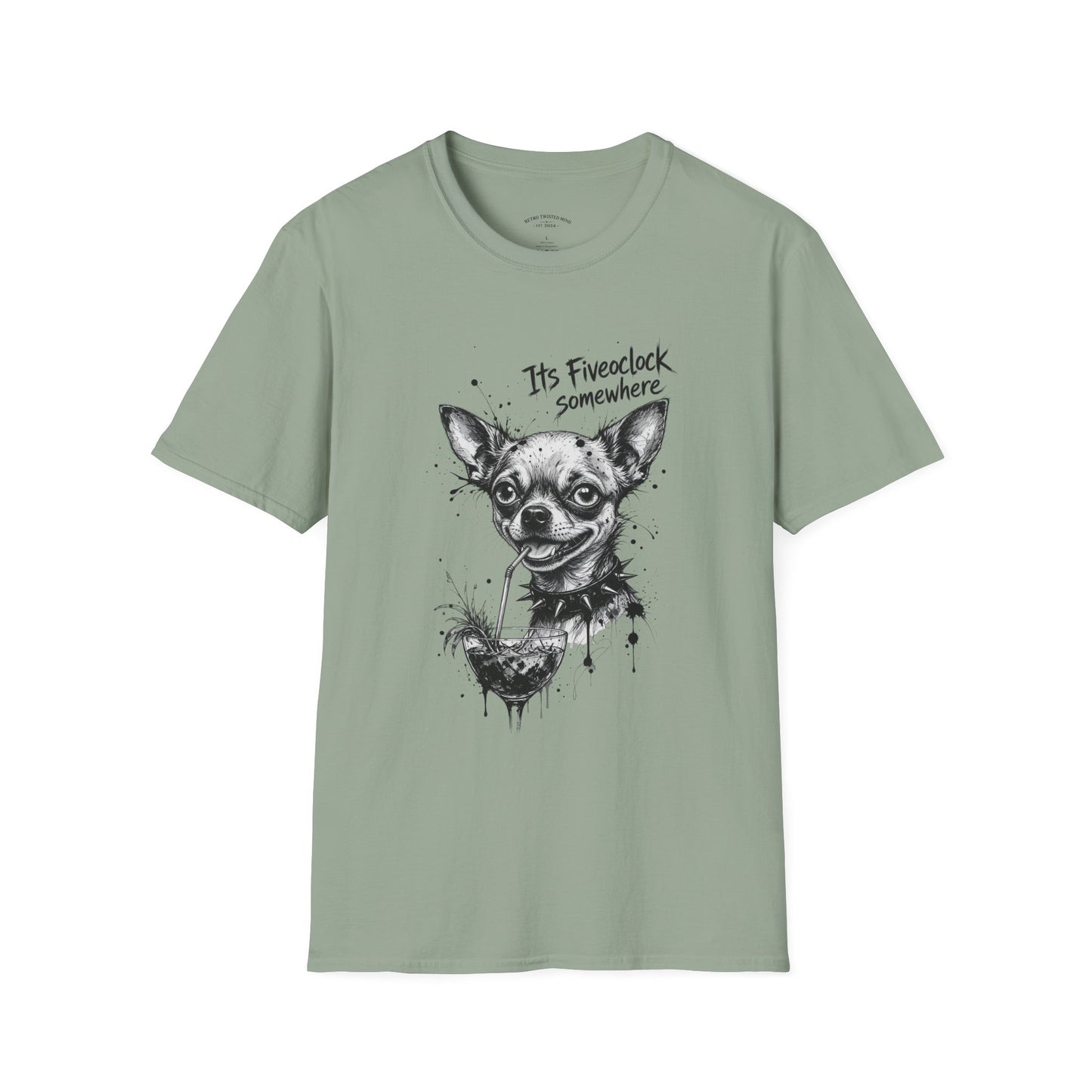 Chihuahua 'It's Five O'Clock Somewhere' T-Shirt