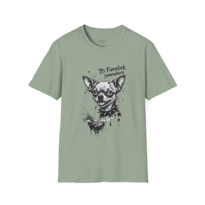 Chihuahua 'It's Five O'Clock Somewhere' T-Shirt