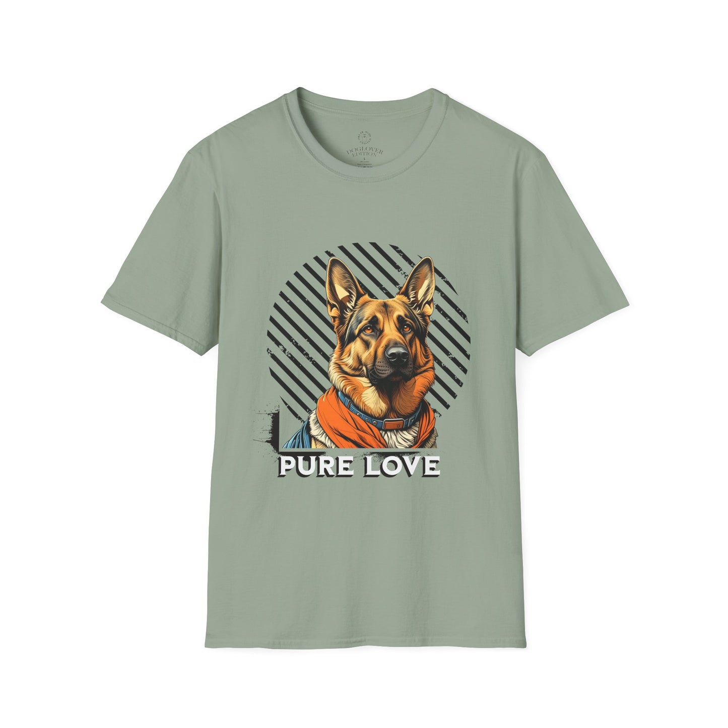 Pure Love Dog Art Unisex T-Shirt - Perfect Gift for Dog Lovers