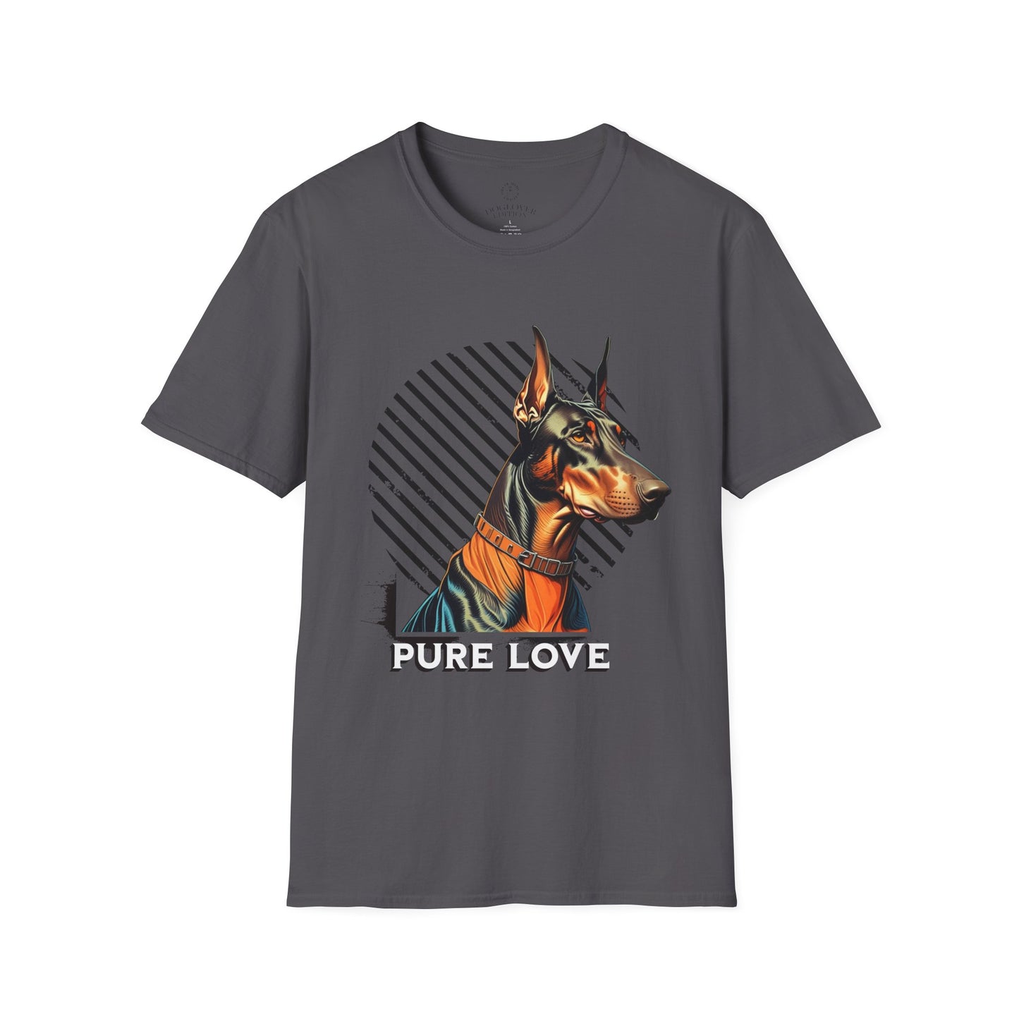 Pure Love Doberman T-Shirt - Perfect for Dog Lovers