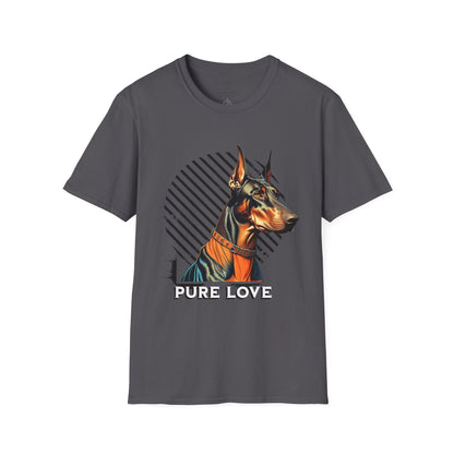 Pure Love Doberman T-Shirt - Perfect for Dog Lovers