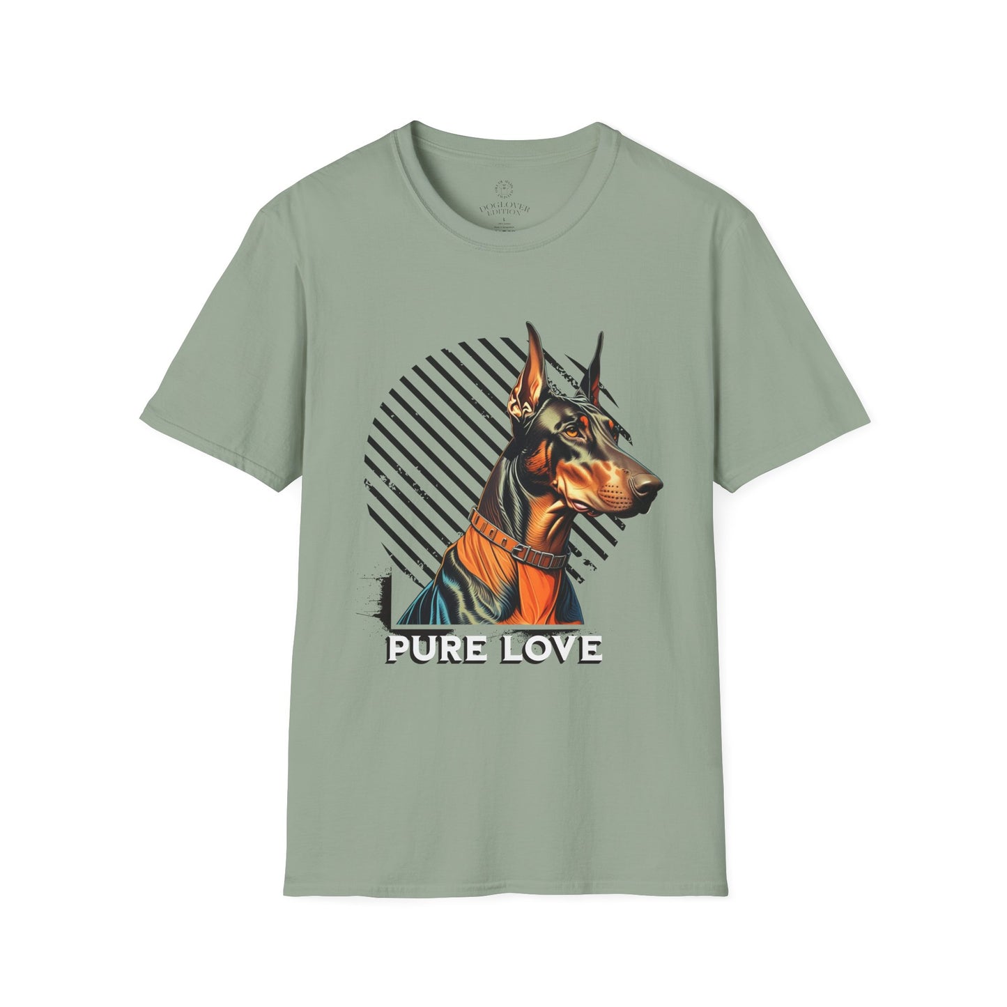 Pure Love Doberman T-Shirt - Perfect for Dog Lovers