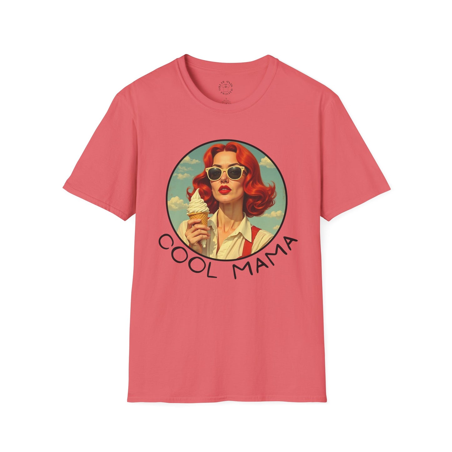 Cool Mama Vintage Graphic Unisex Softstyle T-Shirt