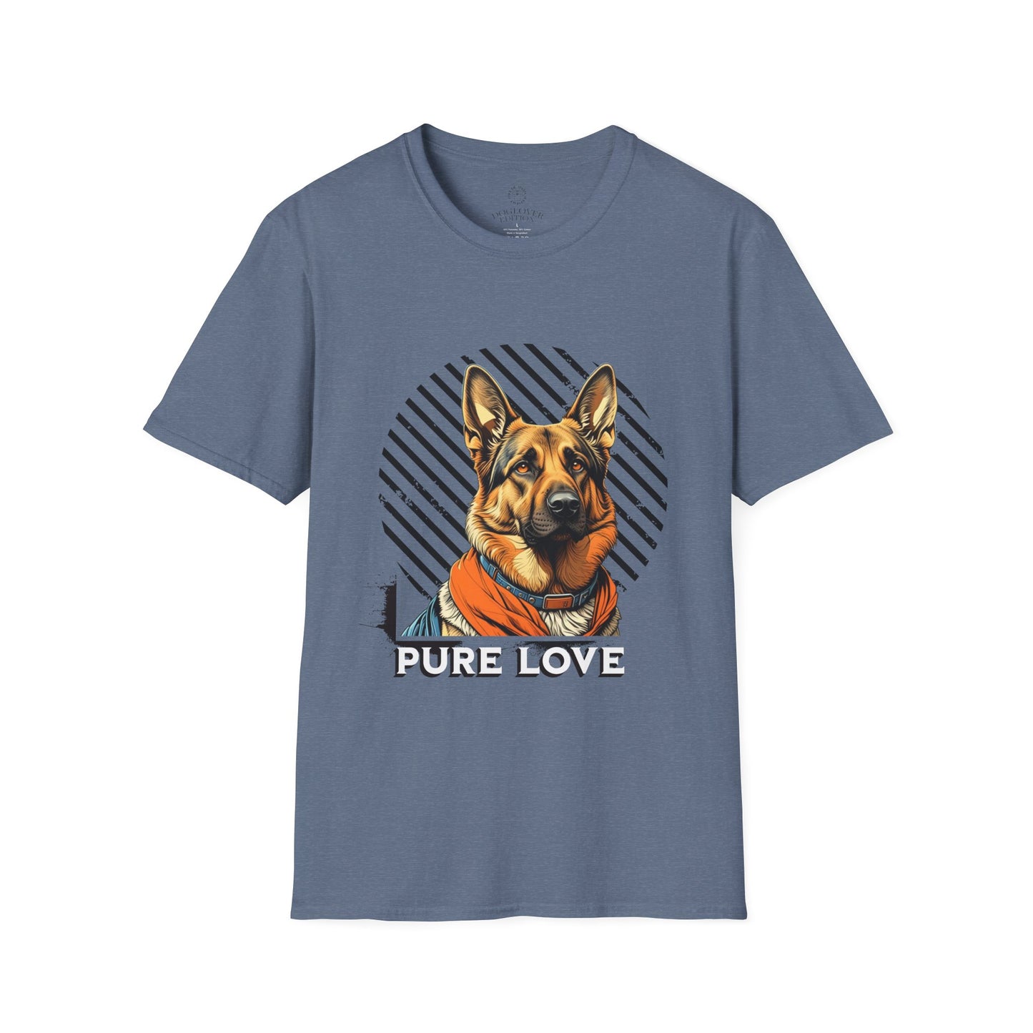 Pure Love Dog Art Unisex T-Shirt - Perfect Gift for Dog Lovers