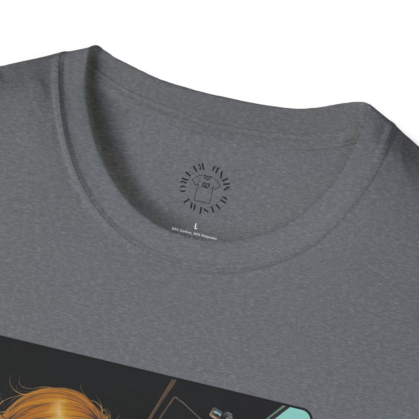 In My Element Graphic T-Shirt | Unisex Softstyle Tee,woman driving