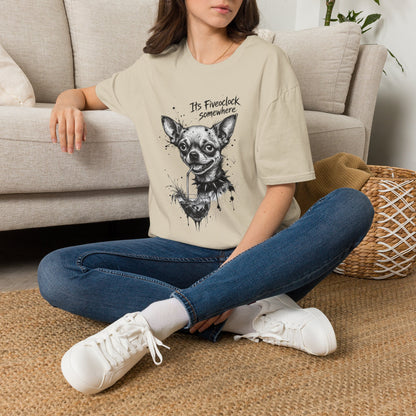 Chihuahua 'It's Five O'Clock Somewhere' T-Shirt