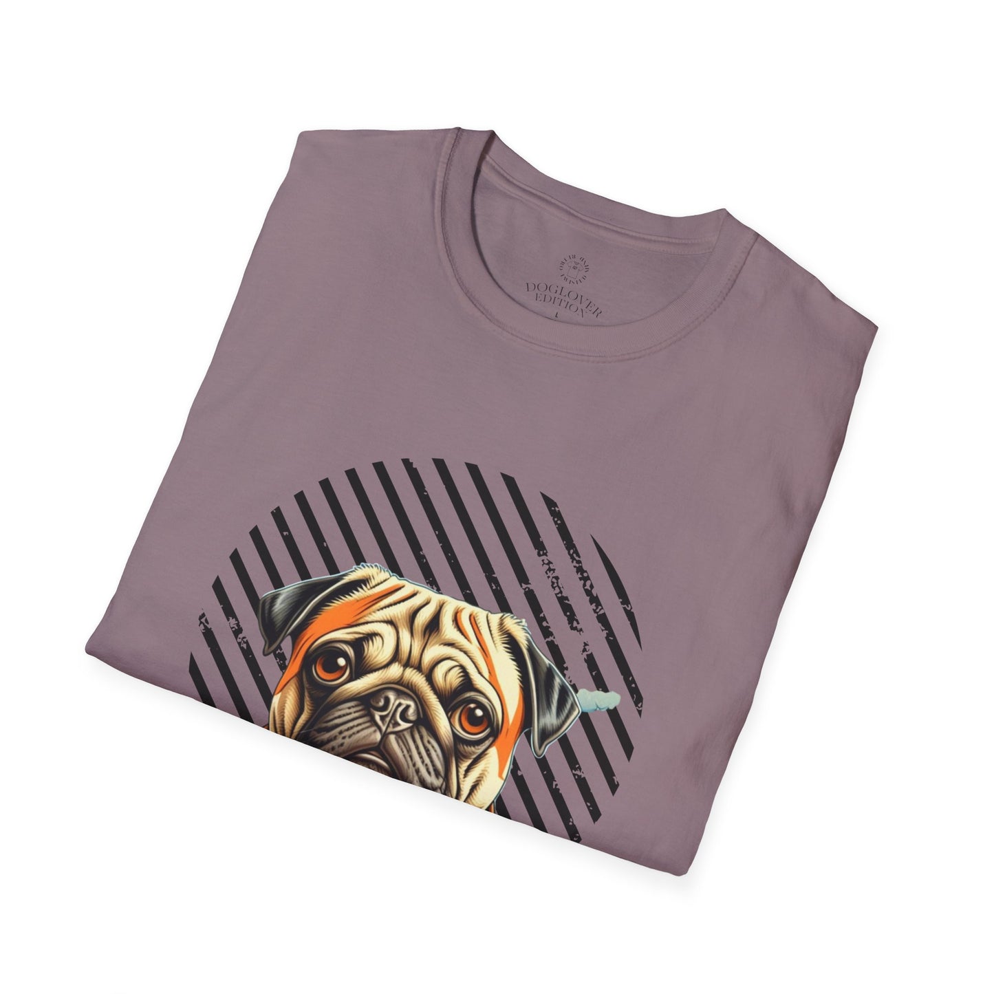 Pure Love Pug T-Shirt - Unisex Softstyle Tee