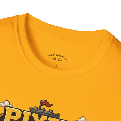 Pixels Built Legends T‑Shirt — Retro Gaming Nostalgia Tee