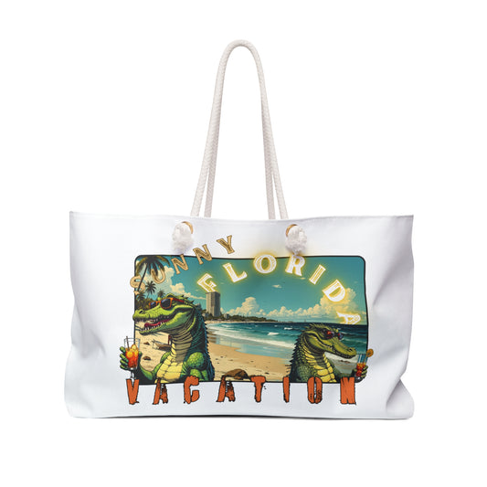 Sunny Florida Vacation Weekender Bag - Perfect for Summer Getaways,gators