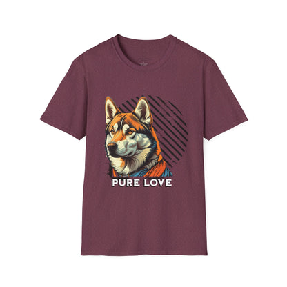 Pure Love Dog T-Shirt for Animal Lovers