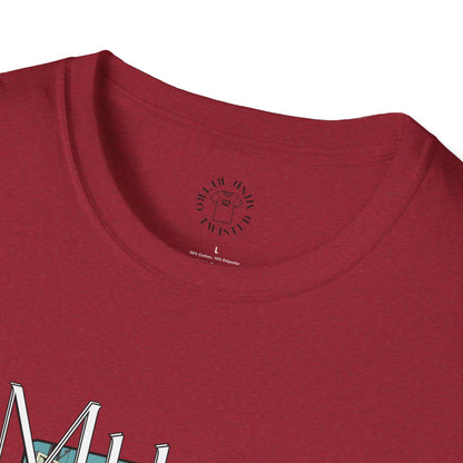 Retro Dinosaur Basketball T-Shirt - Fun Graphic Tee for Sport Enthusiasts, armadillo