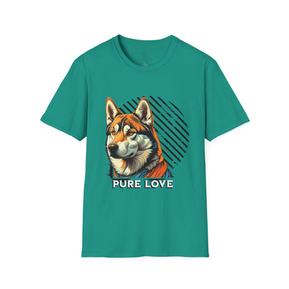 Pure Love Dog T-Shirt for Animal Lovers
