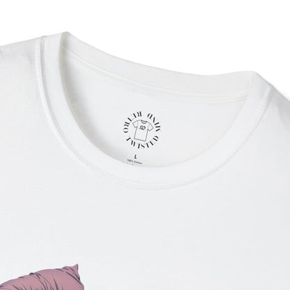 Follow your dream,Go Back to Bed Unisex Softstyle T-Shirt - Sleepy Vibe Tee,