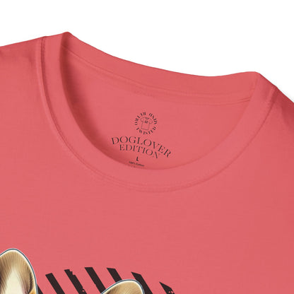 Pure Love French Bulldog Unisex Softstyle T-Shirt