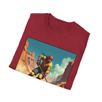 Retro Gamer Unisex Softstyle T-Shirt - 'My Game, My Rules' hockey ,sport