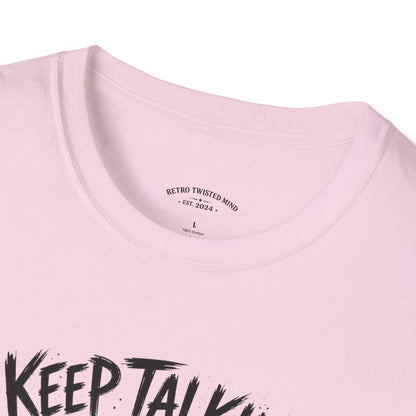 Keep Talking, I'm Judging Cat T-Shirt — Funny Grumpy Cat Graphic Tee